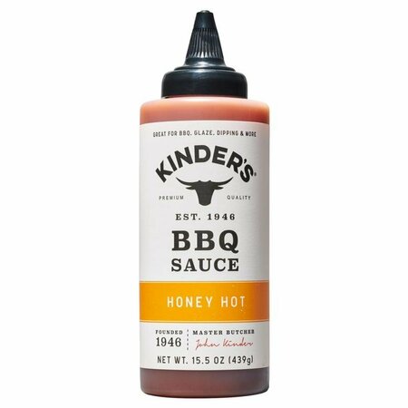 KINDERS Honey Hot BBQ Sauce 15.5 oz 70007